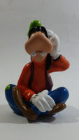 Disney Goofy Cartoon Character Hard Rubber 5 1/2" Tall Figure