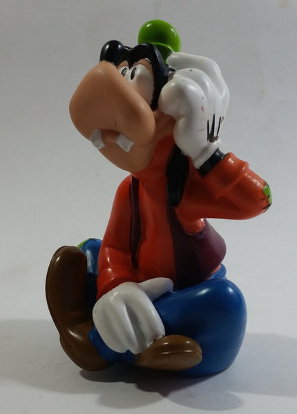 Disney Goofy Cartoon Character Hard Rubber 5 1/2" Tall Figure