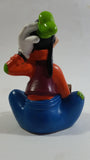 Disney Goofy Cartoon Character Hard Rubber 5 1/2" Tall Figure