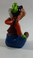 Disney Goofy Cartoon Character Hard Rubber 5 1/2" Tall Figure