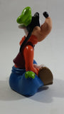 Disney Goofy Cartoon Character Hard Rubber 5 1/2" Tall Figure