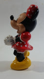 Disney Minnie Mouse Cartoon Character Hard Rubber 5 1/2" Tall Figure