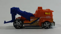 2019 Hot Wheels Heavy Hitcher Tow Truck Orange Plastic Body Die Cast Toy Car Vehicle