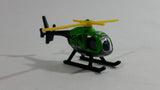 2017 Hot Wheels HW City Works Island Hopper Helicopter Green Black Die Cast Toy Aircraft Vehicle