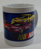 2004 Sherwood Brands Nascar White Ceramic Coffee Mug Cup Motorsports Collectible