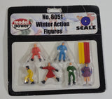 Model Power MRC No. 6051 O Scale Winter Action Figures New In Package