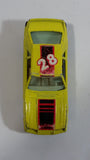 Yatming Ford Mustang Pace Car No. 1028 Yellow Die Cast Toy Muscle Race Car Vehicle