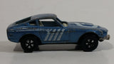 Vintage PlayArt Datsun 240Z Light Blue 7 Die Cast Toy Car Vehicle - Hong Kong