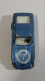 Vintage PlayArt Datsun 240Z Light Blue 7 Die Cast Toy Car Vehicle - Hong Kong