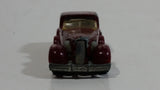 1983 Hot Wheels '35 Classic Caddy Cadillac Maroon Die Cast Toy Car Vehicle