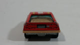 Vintage 1981 Hot Wheels Turismo Red Die Cast Toy Car Vehicle Hong Kong