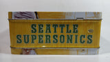 NBA Seattle Sonics Basketball Team Tin Metal Lunch Box