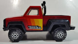 Vintage 1979 Tonka Red Truck Pressed Steel and Plastic Toy Car Vehicle 9" Long