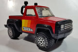 Vintage 1979 Tonka Red Truck Pressed Steel and Plastic Toy Car Vehicle 9" Long