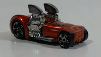 2006 Hot Wheels Big Blocks Twin Mill Hardnoze Metallic Orange Die Cast Toy Race Car Vehicle