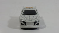 2011 Maisto Marvel Spider Sense Spider-Man Street Speeder White Die Cast Toy Car Vehicle
