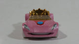 2016 Hot Wheels Nintendo Character Cars Princess Peach Pink Die Cast Toy Car Vehicle