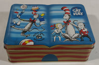 2003 The Cat In The Hat Animated Movie Film Book Shaped Tin Metal Container Dr. Seuss Collectible