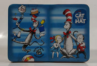 2003 The Cat In The Hat Animated Movie Film Book Shaped Tin Metal Container Dr. Seuss Collectible