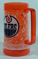 Edmonton Oilers NHL Ice Hockey Team 6 3/4" Tall Plastic Freezer Beer Mug Cup