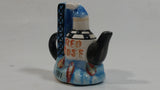 Vintage Red Rose Tea 1961 Space Shuttle Shaped Miniature Teapot Ornament