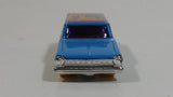 2012 Hot Wheels HW Art Cars '64 Chevy Nova Station Wagon Gloss Blue Die Cast Toy Car Vehicle