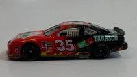 1998 Hot Wheels Pro Racing NASCAR #35 Tabasco Pontiac Grand Prix Stocker Red and Black Die Cast Toy Race Car Vehicle