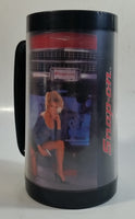 Vintage 1987 Thermo Serv Snap On Tools Dona Calendar Girl 6 1/4" Tall Plastic Beer Mug Cup