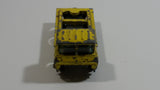 Vintage Unknown Brand Yellow Truck Die Cast Toy Car Vehicle