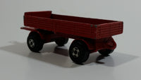 Vintage Lesney Matchbox Series Mercedes Trailer Red Die Cast Toy Car Vehicle