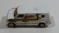 Vintage JRI Road Machines Bedford Van Rainbow White Die Cast Toy Car Vehicle Made in Hong Kong