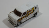 Vintage JRI Road Machines Bedford Van Rainbow White Die Cast Toy Car Vehicle Made in Hong Kong