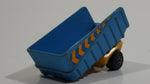 Vintage 1973 Lesney Matchbox Superfast Articulated Semi Tractor Truck Trailer No. 50 Blue Yellow Die Cast Toy Car Vehicle