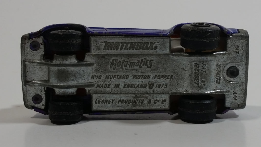 Matchbox Rola-Matics – Mustang Piston Popper – Essai Couleur Grise – UK