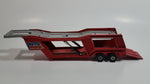 Vintage 1976 Lesney Matchbox Super Kings No. K-10 Car Transporter Car Carrier Semi Trailer Red Die Cast Toy Car Vehicle