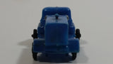 Vintage 1960s Blue Box No. 7177 Bedford Compressor Truck Blue Miniature Plastic Toy Car Vehicle - Hong Kong