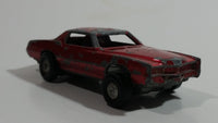 Vintage Marx Cadillac Red Die Cast Toy Car Vehicle Hong Kong