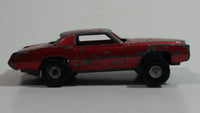 Vintage Marx Cadillac Red Die Cast Toy Car Vehicle Hong Kong