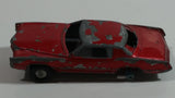 Vintage Marx Cadillac Red Die Cast Toy Car Vehicle Hong Kong