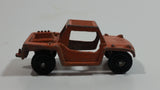 Vintage Tootsie Toys Baja Runabout Orange Die Cast Toy Car Vehicle Made in U.S.A.