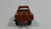 Vintage Tootsie Toys Baja Runabout Orange Die Cast Toy Car Vehicle Made in U.S.A.
