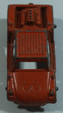 Vintage Tootsie Toys Baja Runabout Orange Die Cast Toy Car Vehicle Made in U.S.A.