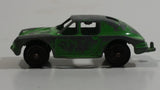 Vintage Tootsie Toys Porsche Green Die Cast Toy Car Vehicle Made in Chicago U.S.A.