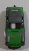 Vintage Tootsie Toys Porsche Green Die Cast Toy Car Vehicle Made in Chicago U.S.A.