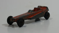 Vintage Tootsie Toys Wedge Dragster Orange Die Cast Toy Car Vehicle Made in U.S.A. (4)