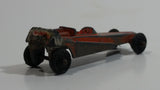 Vintage Tootsie Toys Wedge Dragster Orange Die Cast Toy Car Vehicle Made in U.S.A. (4)