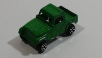 Vintage Tootsie Toys Jeep Pickup Truck Green Die Cast Toy Car Vehicle Made in Chicago U.S.A.