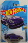 2019 Hot Wheels Factory Fresh Porsche 911 GT3 RS Purple Die Cast Toy Car Vehicle - New in Package Sealed