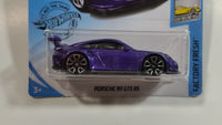 2019 Hot Wheels Factory Fresh Porsche 911 GT3 RS Purple Die Cast Toy Car Vehicle - New in Package Sealed