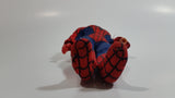 Vintage 1977 Mego Spider-Man 8" Tall Bendable Poseable Action Figure in Fabric Costume - Missing one hand